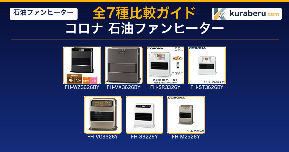 2026最新】コロナ石油ファンヒーター全7シリーズの違い｜リモコン